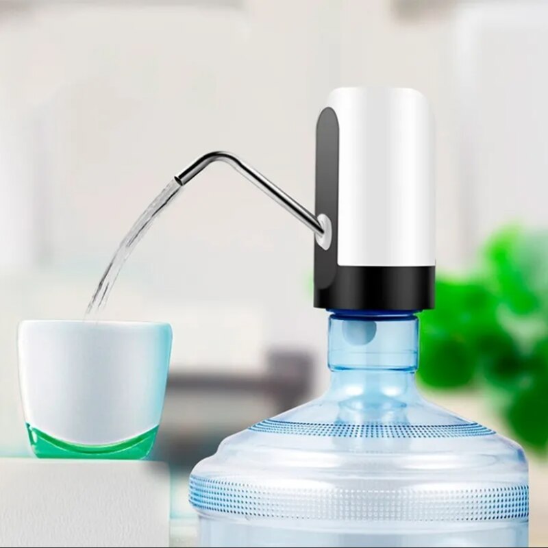Bomba de água com dispensador de garrafa de ovo elétrico com carregador USB automático 19/12/70/litro 253430025