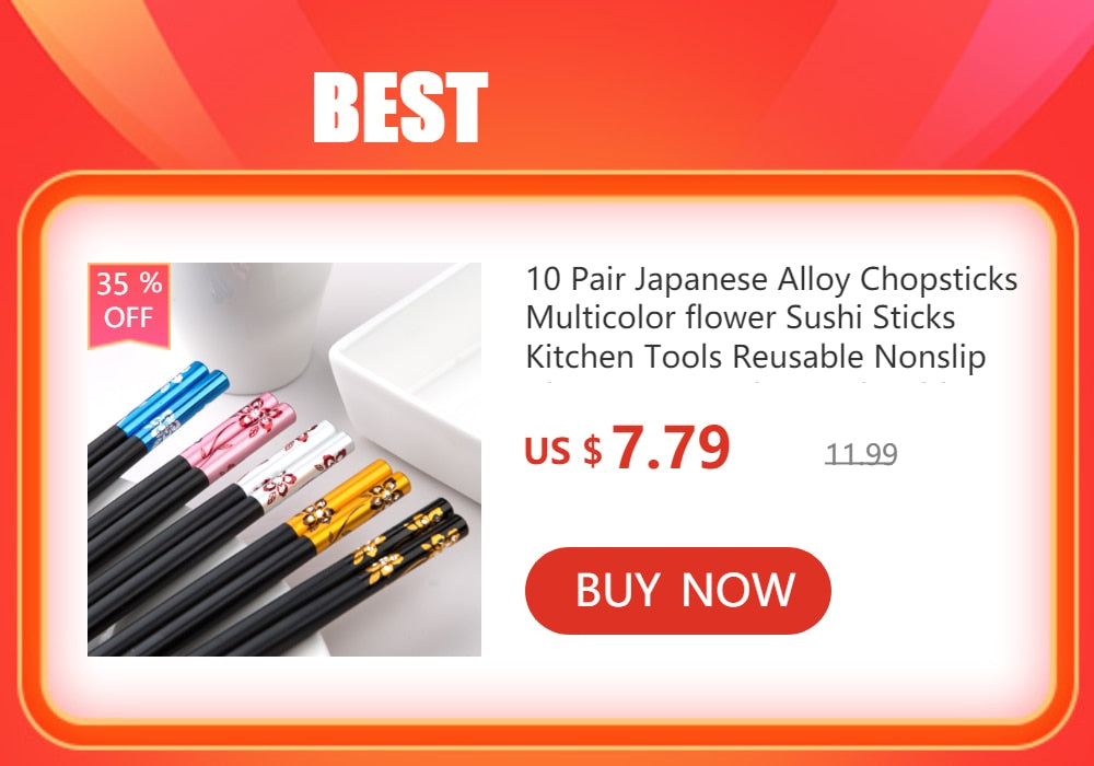 Conjunto reutilizável de 5 pares de bambu artesanal estilo japonês pauzinhos de madeira natural comida de sushi flor de gato multicores pauzinhos de madeira 239267114