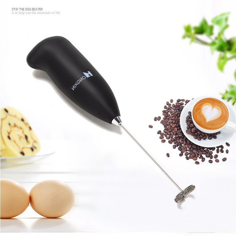 Batedor de leite batedor de mão batedor de café batedor de ovos batedor de chocolate/cappuccino mini liquidificador portátil batedor de cozinha ferramenta 244554584