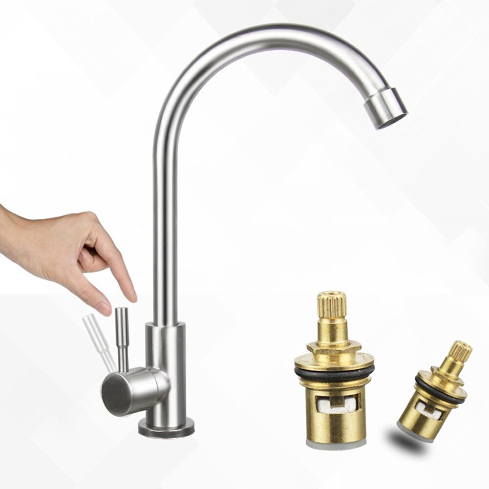 Torneira de cozinha de aço inoxidável purificador de água torneira de furo único torneira fria filtro de água purificador de água potável direto 252450979