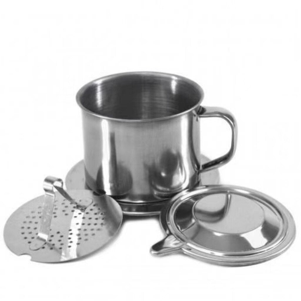 Cafeteira Vietnamita de Aço Inoxidável forte e doce maneira tradicional de caf br2352858037uavae