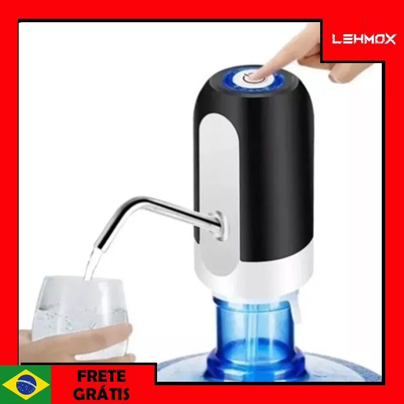 Bomba de água com dispensador de garrafa de ovo elétrico com carregador USB automático 19/12/70/litro 253430025