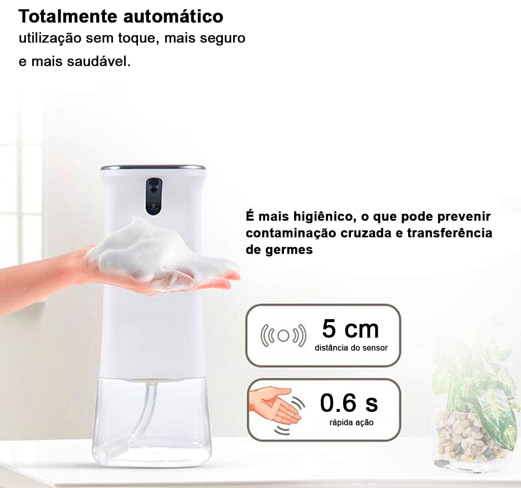 Dispensador Sabonete Liquido Espuma Sensor Automático 4271343064