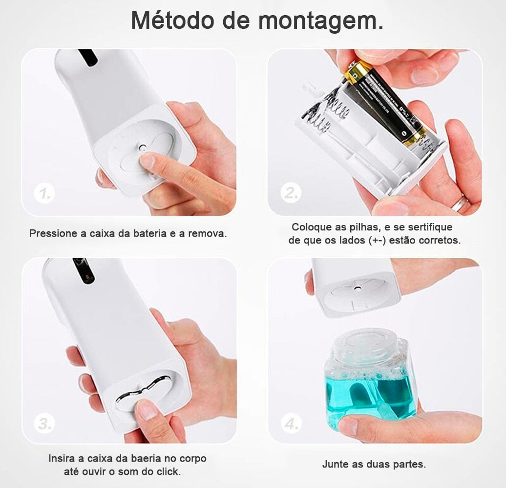 Dispensador Sabonete Liquido Espuma Sensor Automático 4271343064