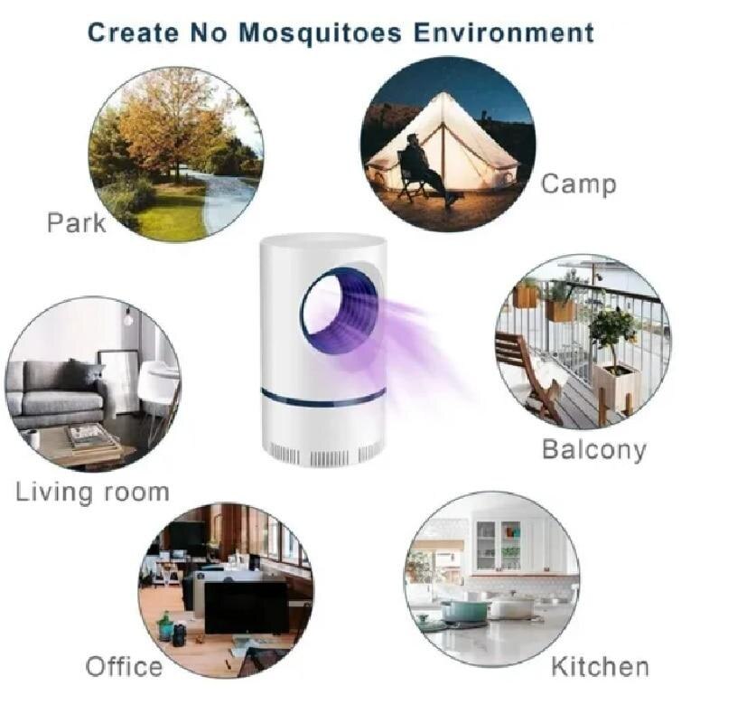 Peruca Mosquito Trap Led - Anti Insetos/Envio Rápido/Vendedor Nacional/Abajur de Compra Segura 252894480