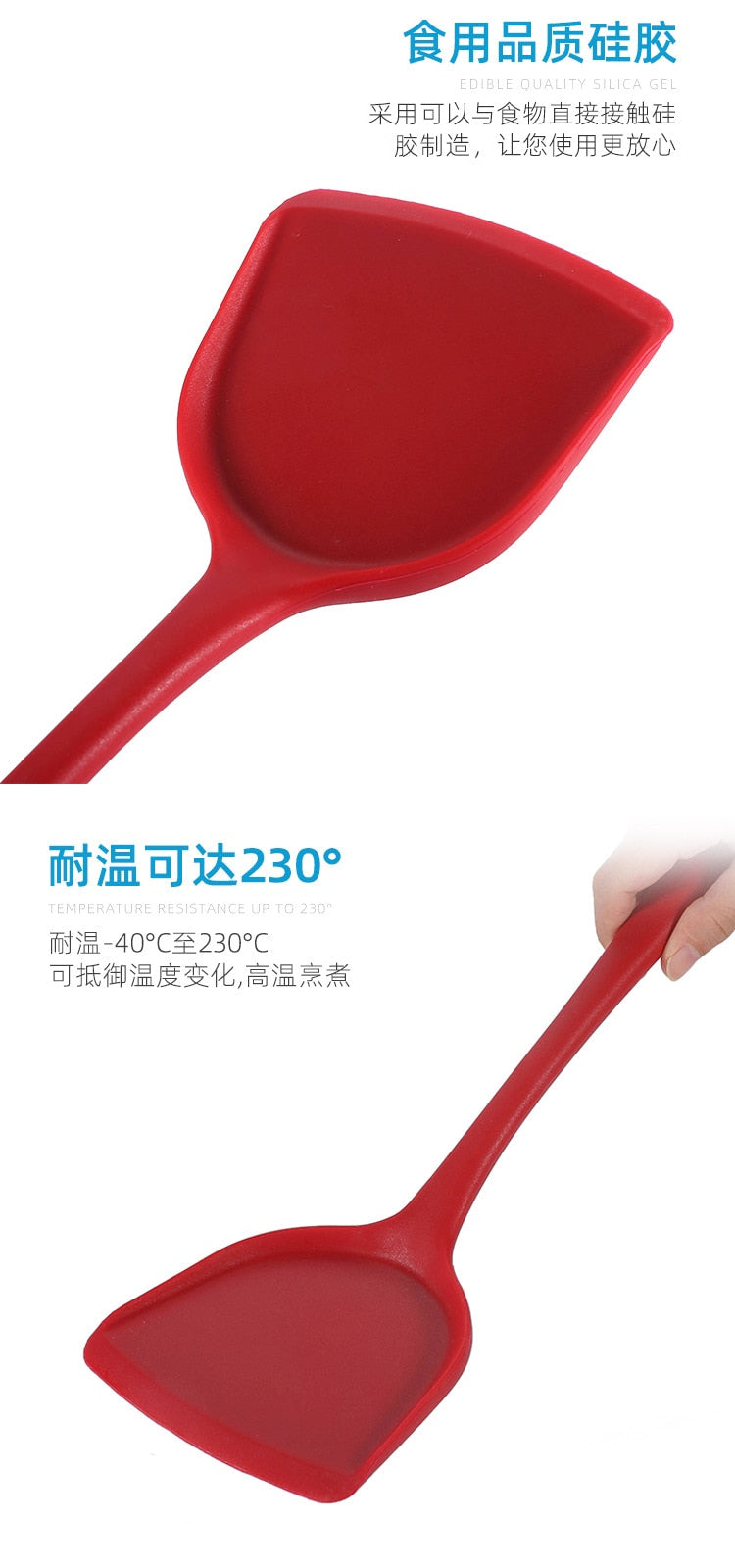 Conjunto de utensílios de cozinha de silicone espátula antiaderente pá colher de sopa alça conjunto de ferramentas de cozinha livre de bpa acessórios de ferramentas de cozinha 239052926