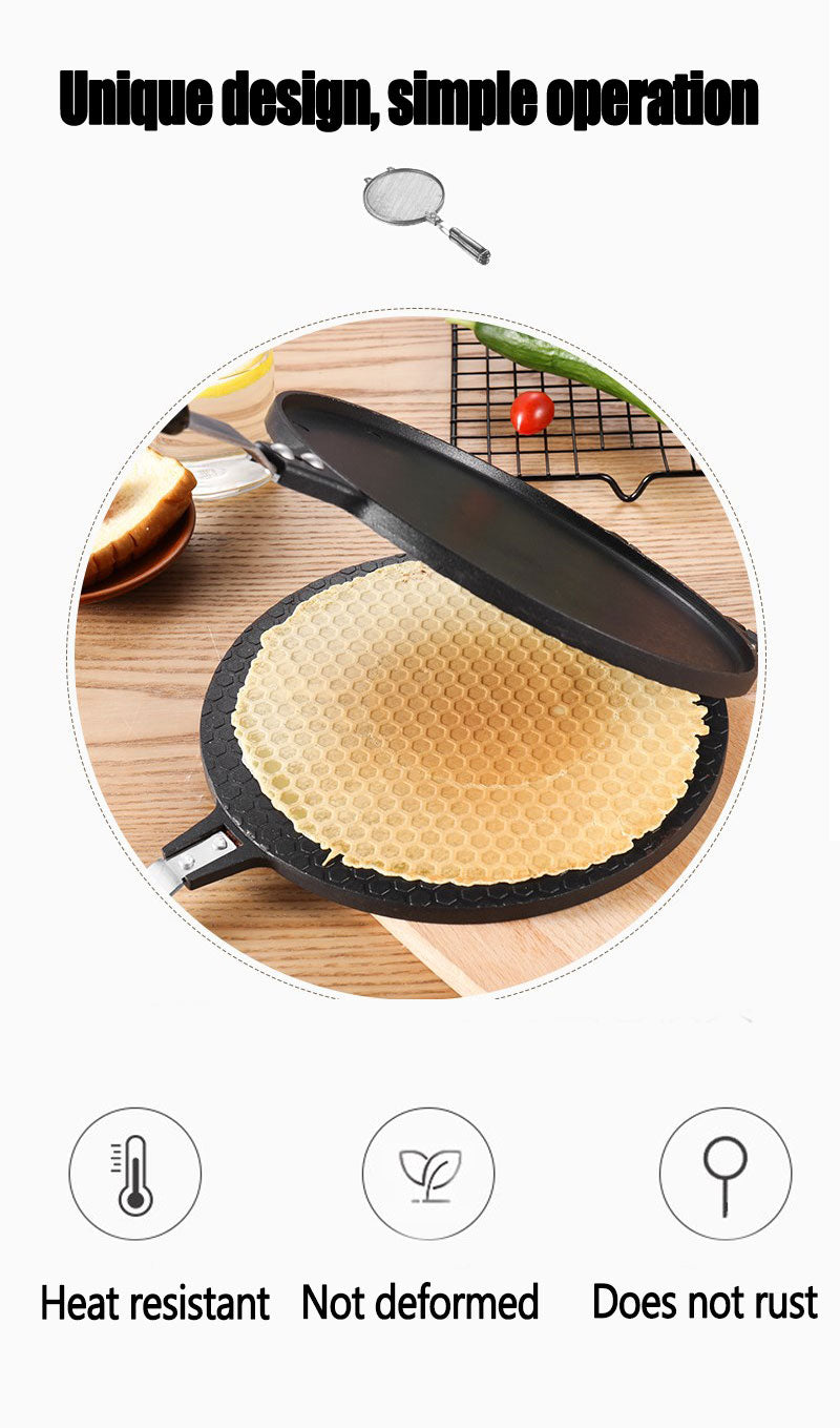Modo Rolo de Ovo Waffles de omelete antiaderente para a assadeira Bolo Liga de alumínio Assadeira Máquina crocante Molde de omelete Ferramenta de assadeira 230812983
