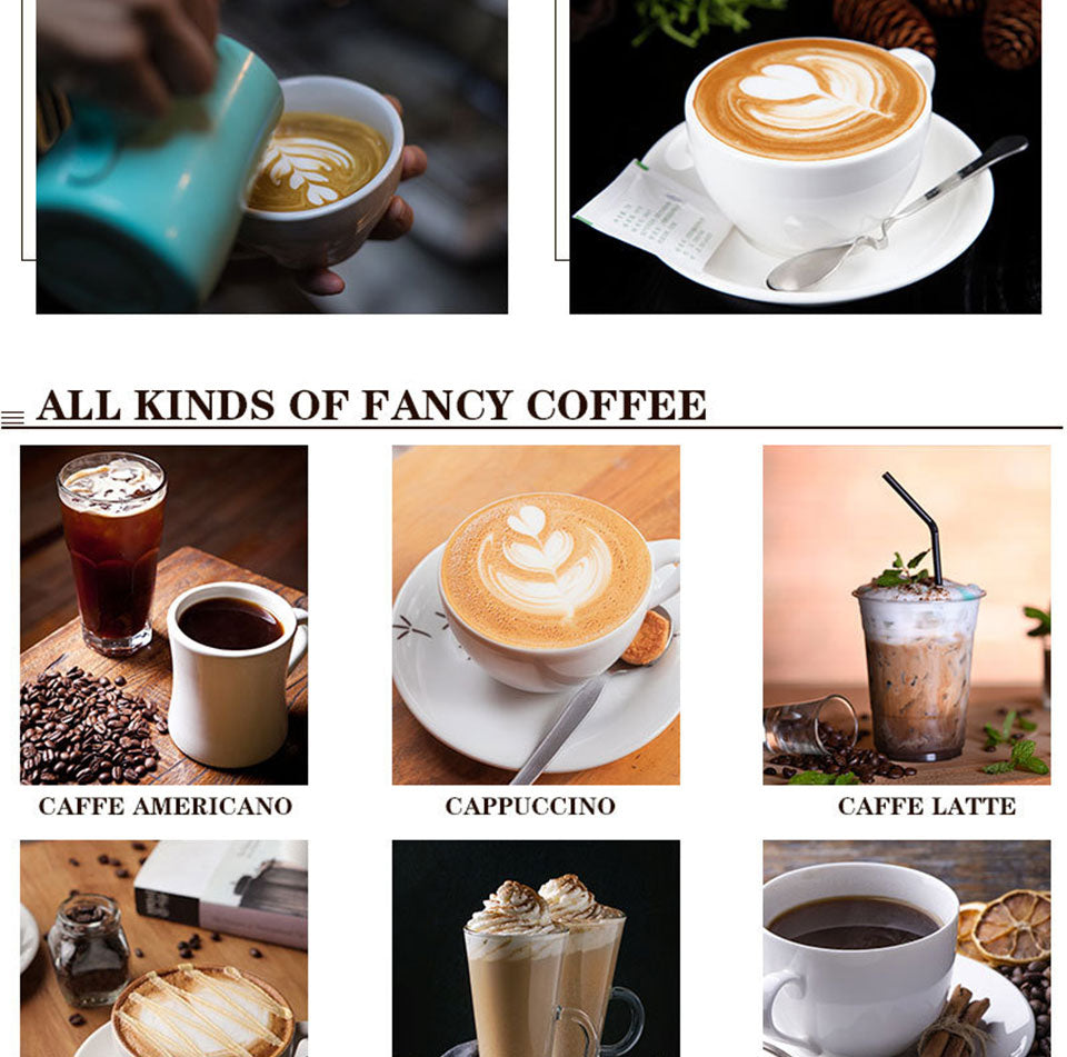 Máquina de Café Expresso Italiana Dolce Espuma de Leite Utensílio de Cozinha Premium 248802610