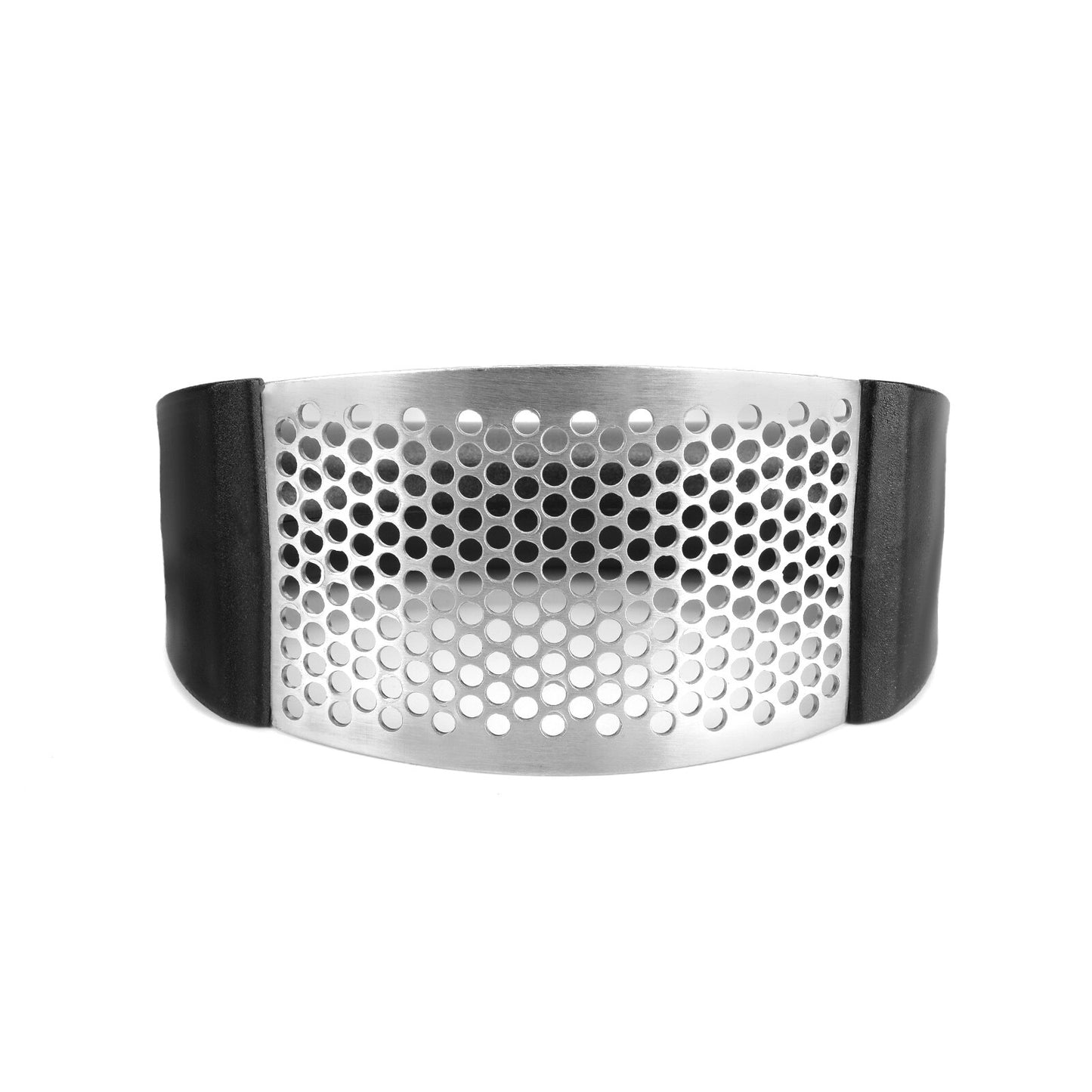 Espremedor de gengibre de alho multifuncional fatiador de moagem de aço inoxidável em forma de O triturador de cozinha 1 peça ferramenta vegetal 240416518