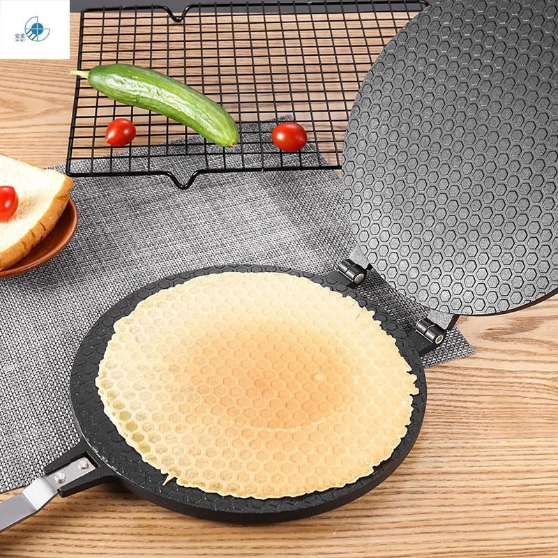 Modo Rolo de Ovo Waffles de omelete antiaderente para a assadeira Bolo Liga de alumínio Assadeira Máquina crocante Molde de omelete Ferramenta de assadeira 230812983