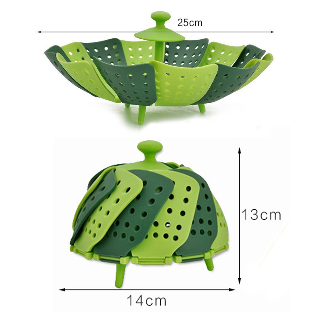 Recipiente Retrátil Plástico Cesta para Vapor de Alimentos Frutas Legumes e Outros - Frete Grátis Brasil cn1538788251brvg