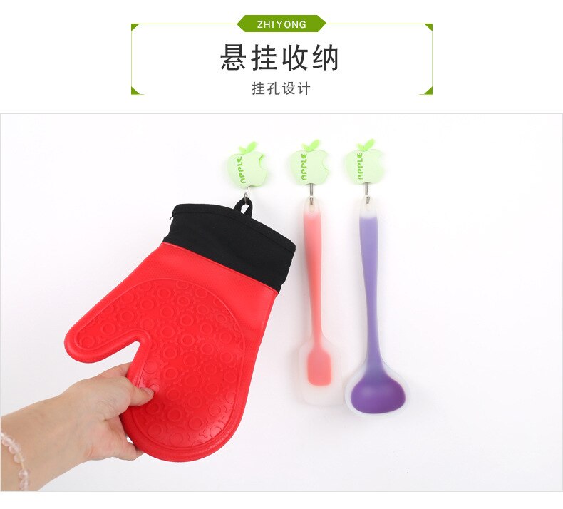 Luvas de Silicone Resistentes Ao Calor Cozinhar Churrasqueiras Luvas de silicone cn1538788251brvg
