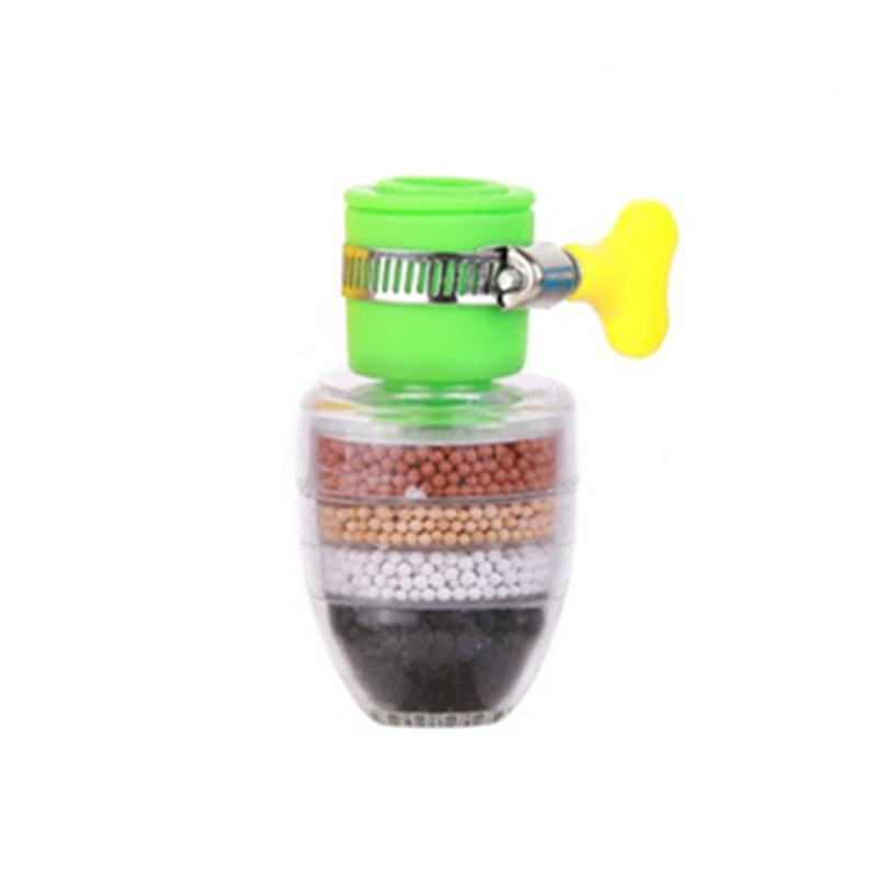 Purificador de 5 camadas Filtro de torneira Economia de água Torneira de cozinha Bubbler Filtração de carvão ativado Chuveiro Filtros de limpeza de bicos 240541089
