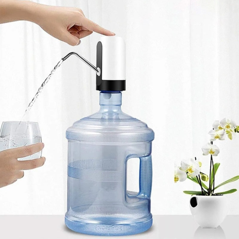 Bomba de água com dispensador de garrafa de ovo elétrico com carregador USB automático 19/12/70/litro 253430025