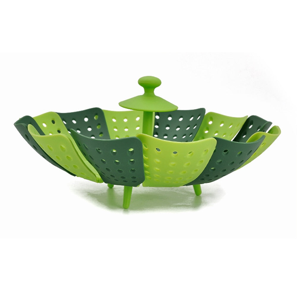 Recipiente Retrátil Plástico Cesta para Vapor de Alimentos Frutas Legumes e Outros - Frete Grátis Brasil cn1538788251brvg