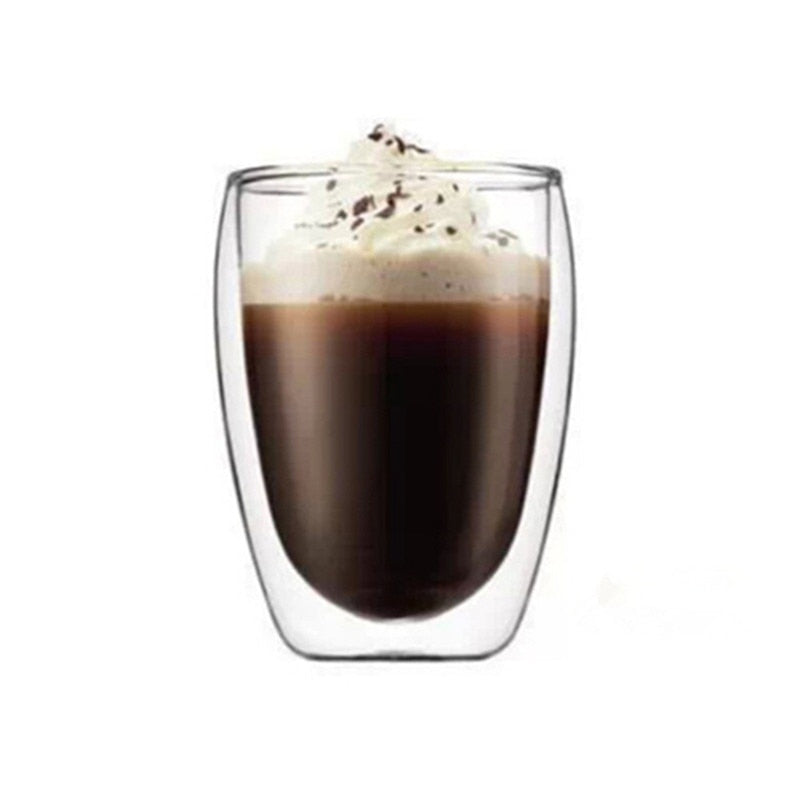 Copo de Vidro Parede Dupla Ideal para Café, Chá e demais bebidas quentes 232839072