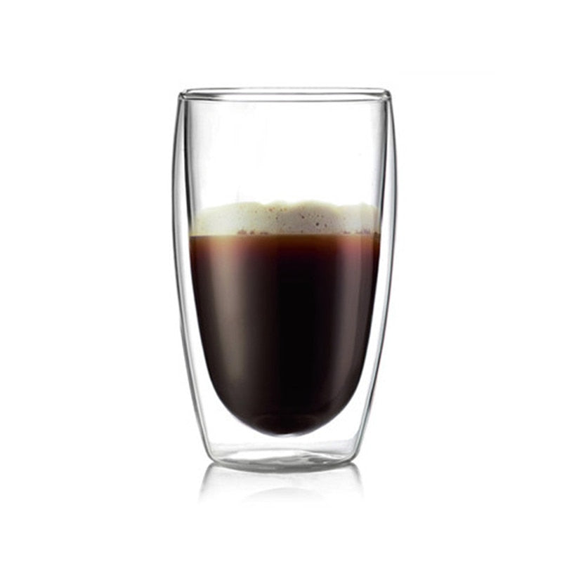 Copo de Vidro Parede Dupla Ideal para Café, Chá e demais bebidas quentes 232839072