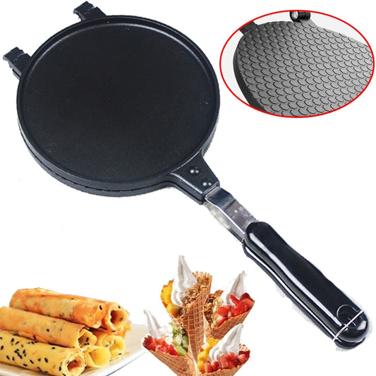 Modo Rolo de Ovo Waffles de omelete antiaderente para a assadeira Bolo Liga de alumínio Assadeira Máquina crocante Molde de omelete Ferramenta de assadeira 230812983
