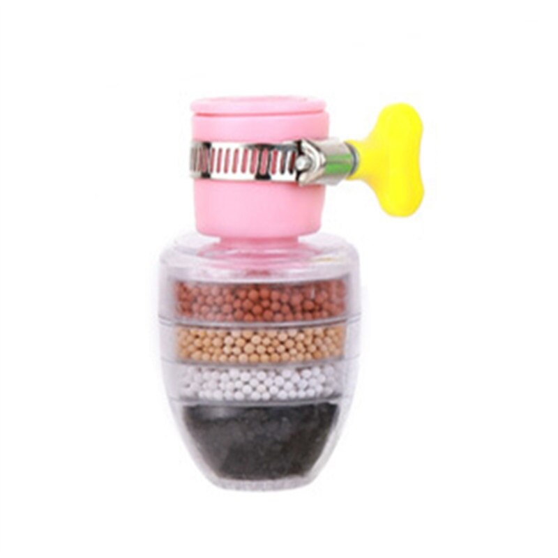 Purificador de 5 camadas Filtro de torneira Economia de água Torneira de cozinha Bubbler Filtração de carvão ativado Chuveiro Filtros de limpeza de bicos 240541089