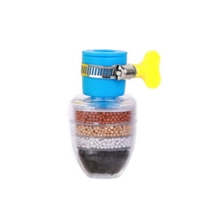 Purificador de 5 camadas Filtro de torneira Economia de água Torneira de cozinha Bubbler Filtração de carvão ativado Chuveiro Filtros de limpeza de bicos 240541089