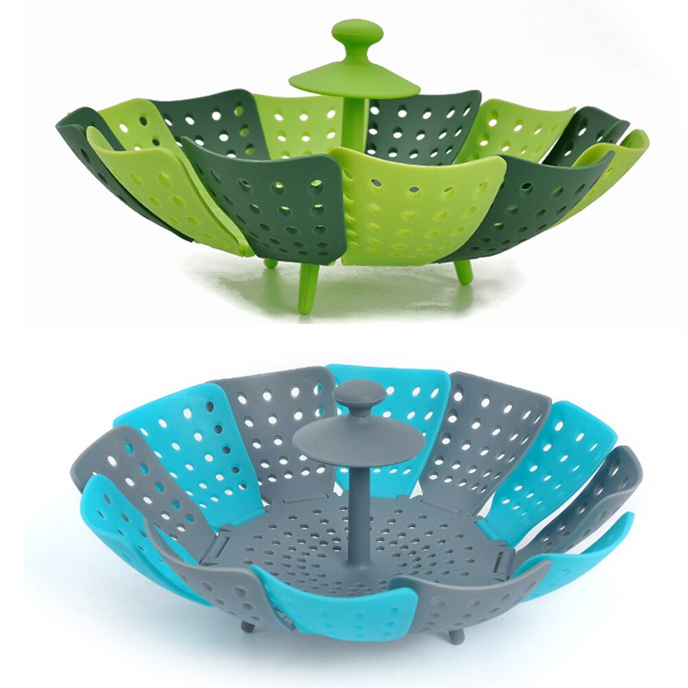 Recipiente Retrátil Plástico Cesta para Vapor de Alimentos Frutas Legumes e Outros - Frete Grátis Brasil cn1538788251brvg