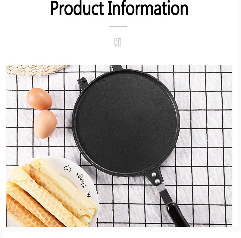 Modo Rolo de Ovo Waffles de omelete antiaderente para a assadeira Bolo Liga de alumínio Assadeira Máquina crocante Molde de omelete Ferramenta de assadeira 230812983