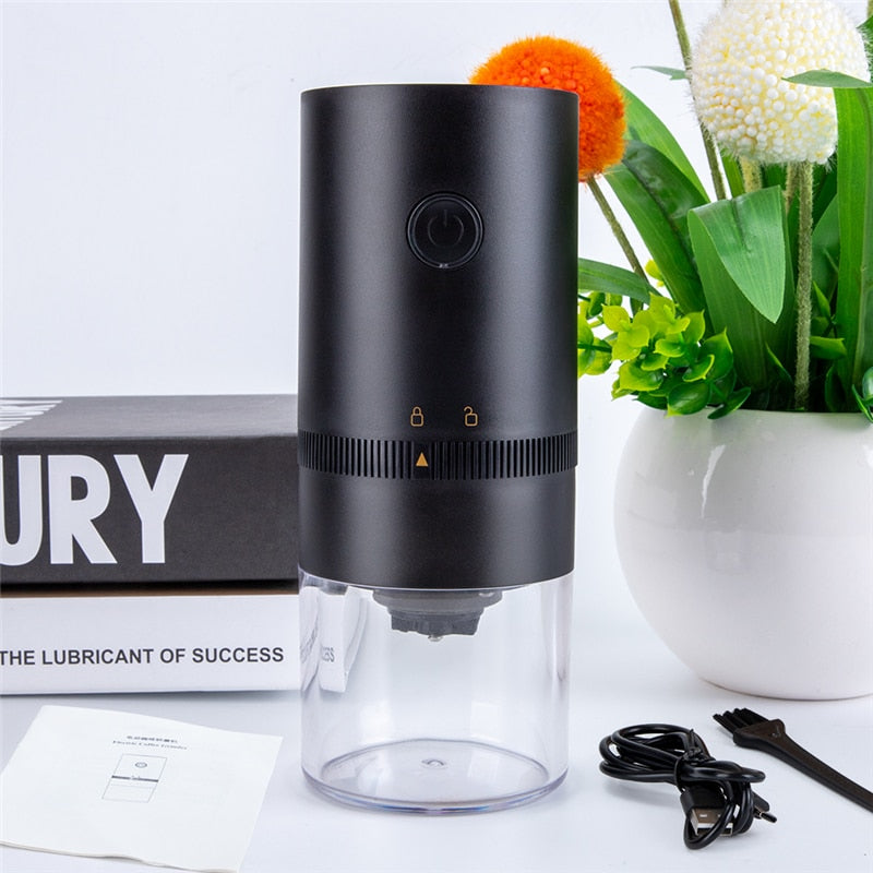 Moedor de Café Elétrico Portátil TYPE-C Carga USB Profissional 228022891