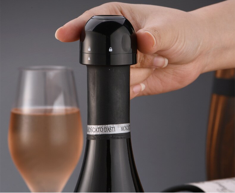 Rolhas de Vinho Tinto Reutilizáveis a Vácuo para Garrafas de Vinho ou Champanhe 234824917