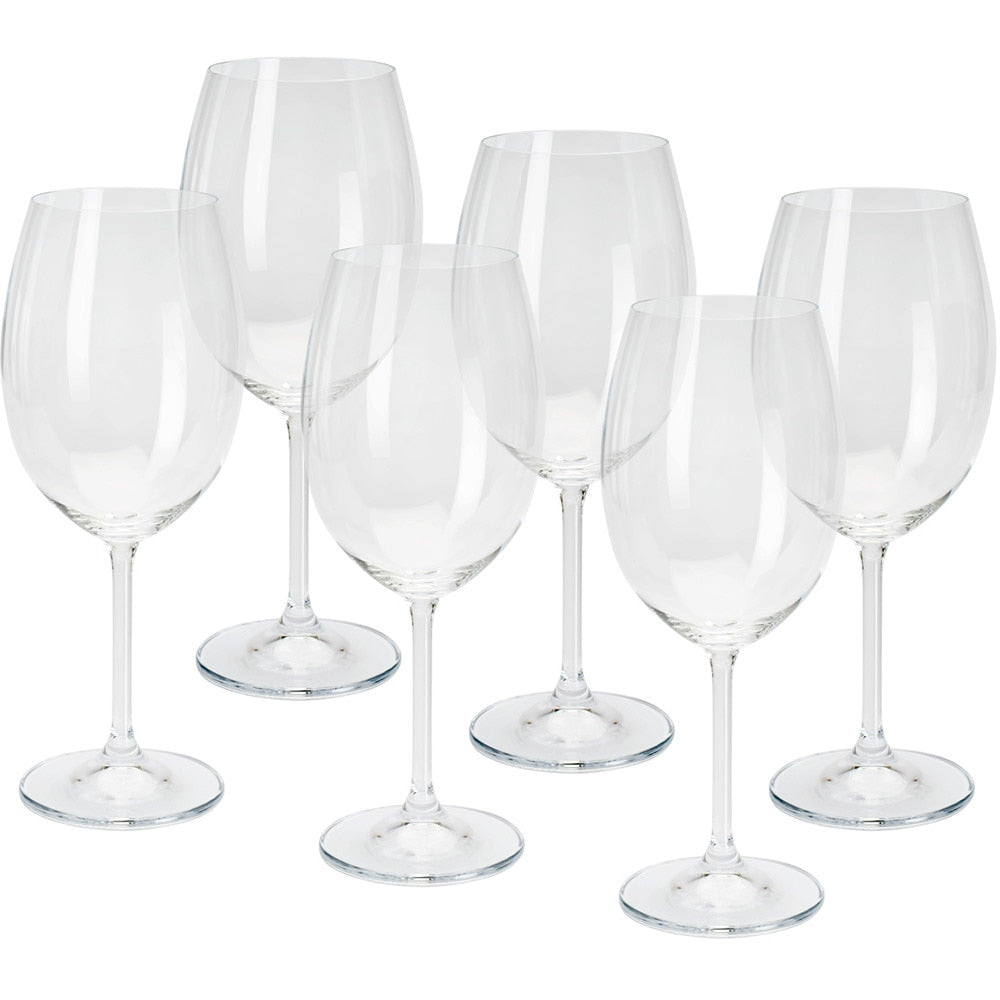 Jogo de Taças para Vinho 450ml 6 Peças - Cristal Bohemia br3090277547kzoae
