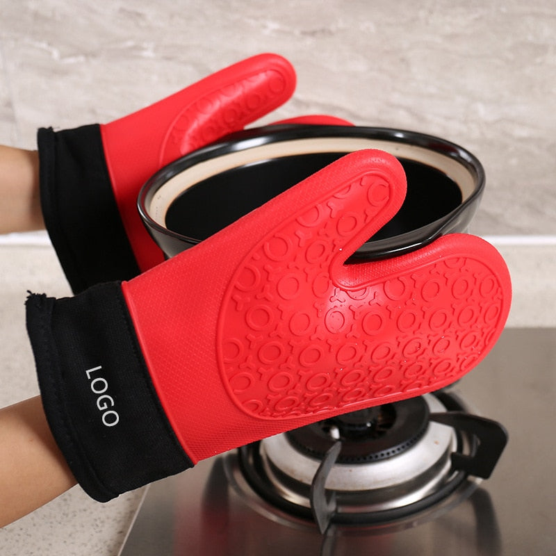 Luvas de Silicone Resistentes Ao Calor Cozinhar Churrasqueiras Luvas de silicone cn1538788251brvg