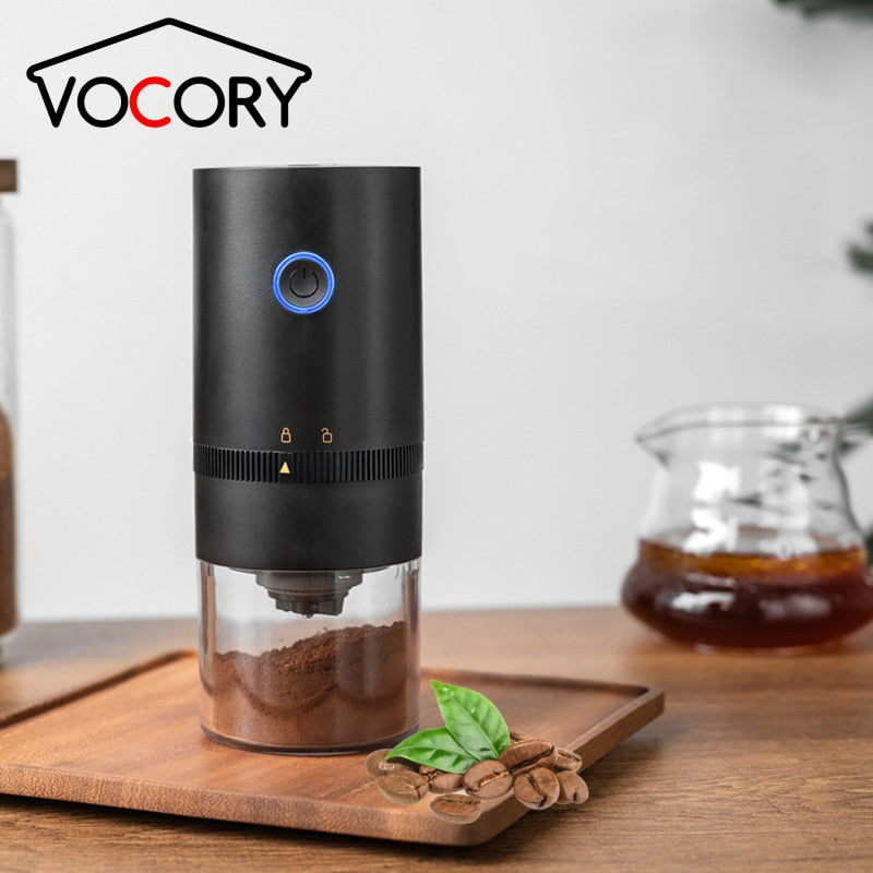 Moedor de Café Elétrico Portátil TYPE-C Carga USB Profissional 228022891