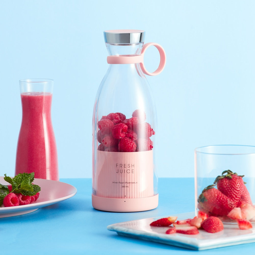 Liquidificador Espremedor Elétrico Portátil Usb Mini Misturadores de Frutas Espremedores Extratores de Frutas Batido Alimentício Máquina Multifuncional Máquina de Fazer Sucos 252276991