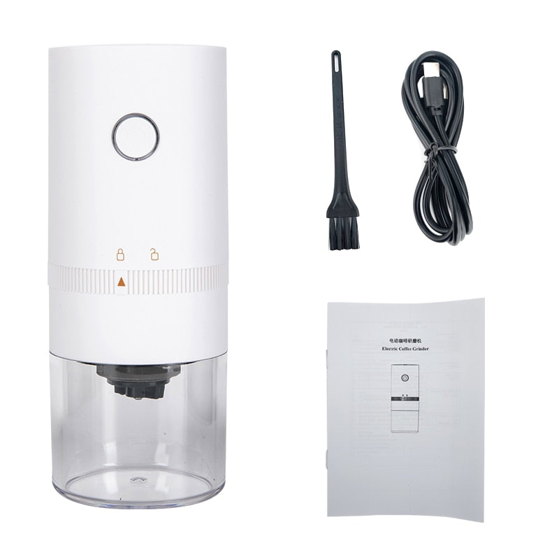 Moedor de Café Elétrico Portátil TYPE-C Carga USB Profissional 228022891