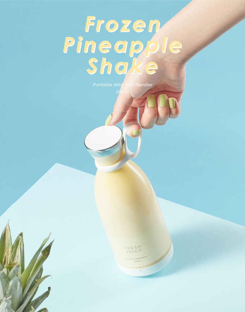 Liquidificador Espremedor Elétrico Portátil Usb Mini Misturadores de Frutas Espremedores Extratores de Frutas Batido Alimentício Máquina Multifuncional Máquina de Fazer Sucos 252276991