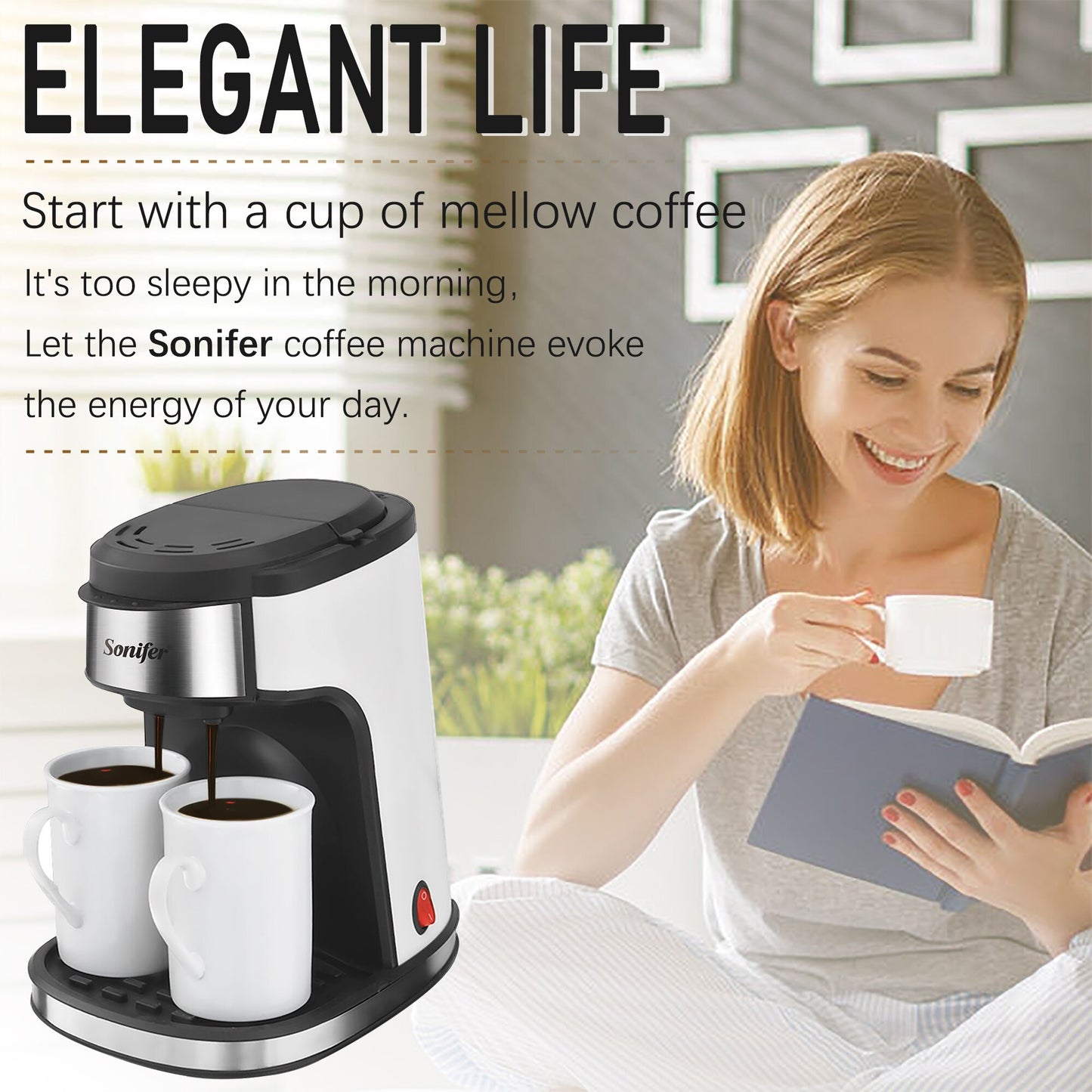 Máquina de Café Americana Gotejamento Automática Cafeteira Premium 231102367