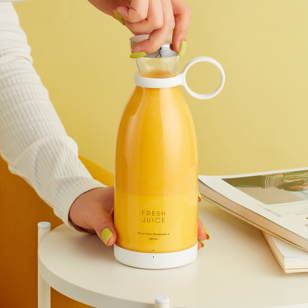 Liquidificador Espremedor Elétrico Portátil Usb Mini Misturadores de Frutas Espremedores Extratores de Frutas Batido Alimentício Máquina Multifuncional Máquina de Fazer Sucos 252276991