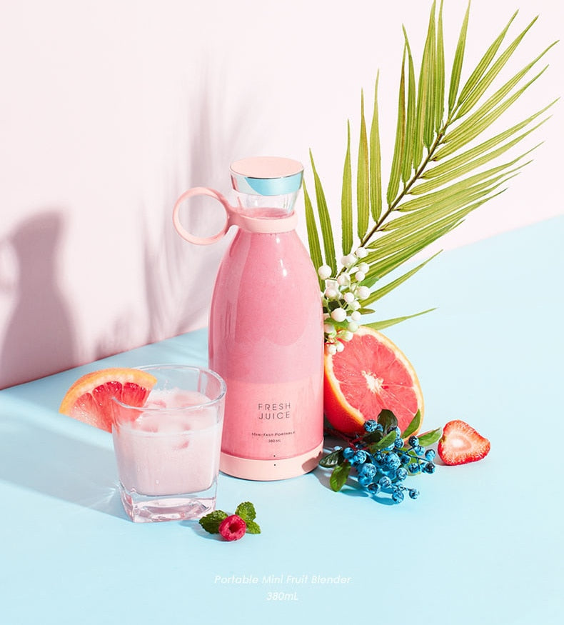 Liquidificador Espremedor Elétrico Portátil Usb Mini Misturadores de Frutas Espremedores Extratores de Frutas Batido Alimentício Máquina Multifuncional Máquina de Fazer Sucos 252276991