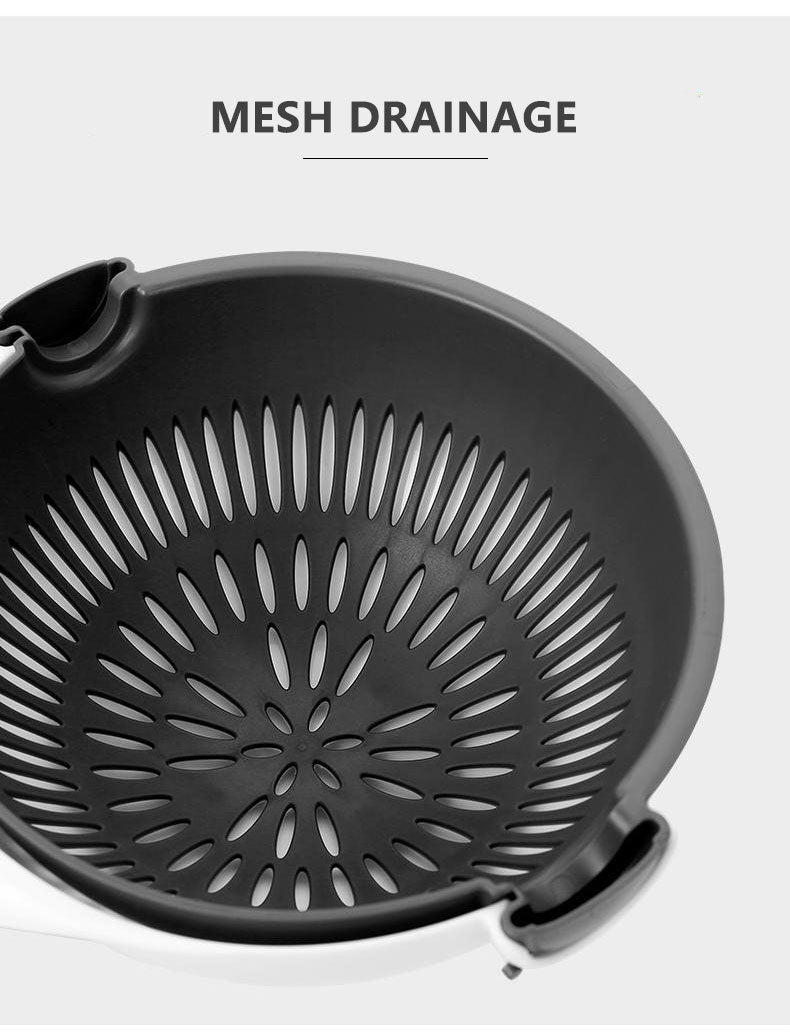 Cortador de Legumes Giratório Multifuncional Mágico Para Cozinha com Cesto 245879814
