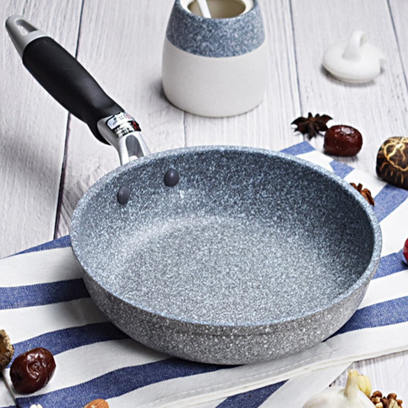Panela Antiaderente Wok Frigideira 28/26/24/20cm Caldeirão Fogão de 253438868