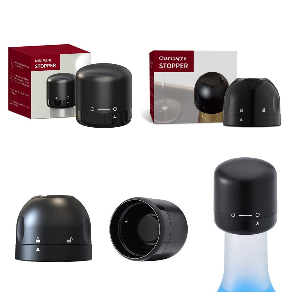 Rolhas de Vinho Tinto Reutilizáveis a Vácuo para Garrafas de Vinho ou Champanhe 234824917