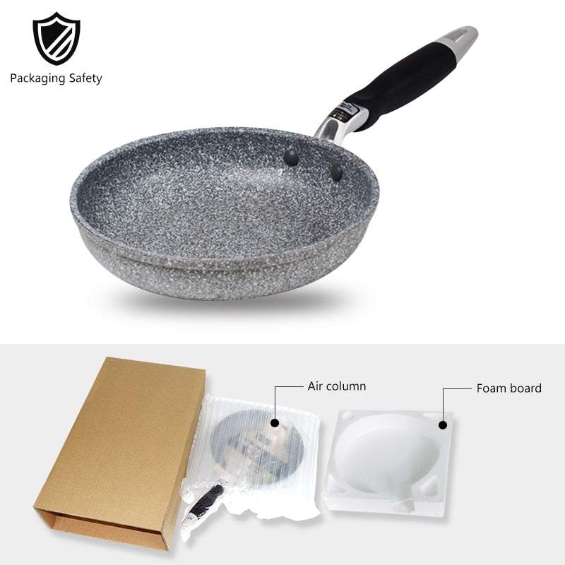Panela Antiaderente Wok Frigideira 28/26/24/20cm Caldeirão Fogão de 253438868