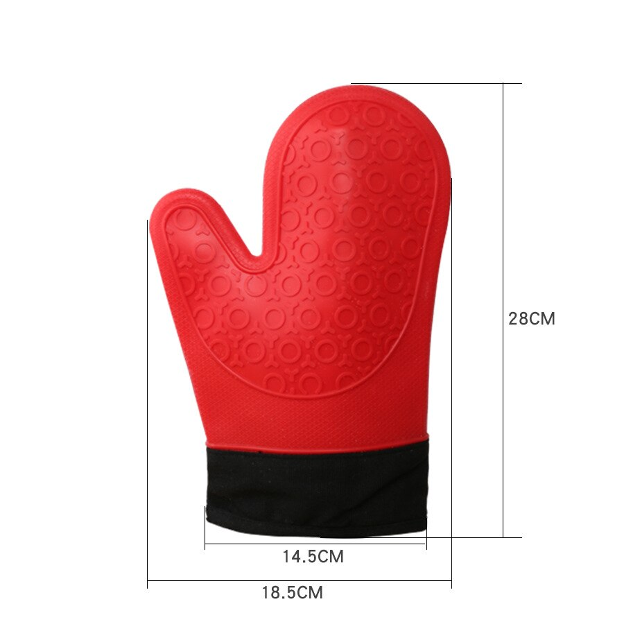 Luvas de Silicone Resistentes Ao Calor Cozinhar Churrasqueiras Luvas de silicone cn1538788251brvg