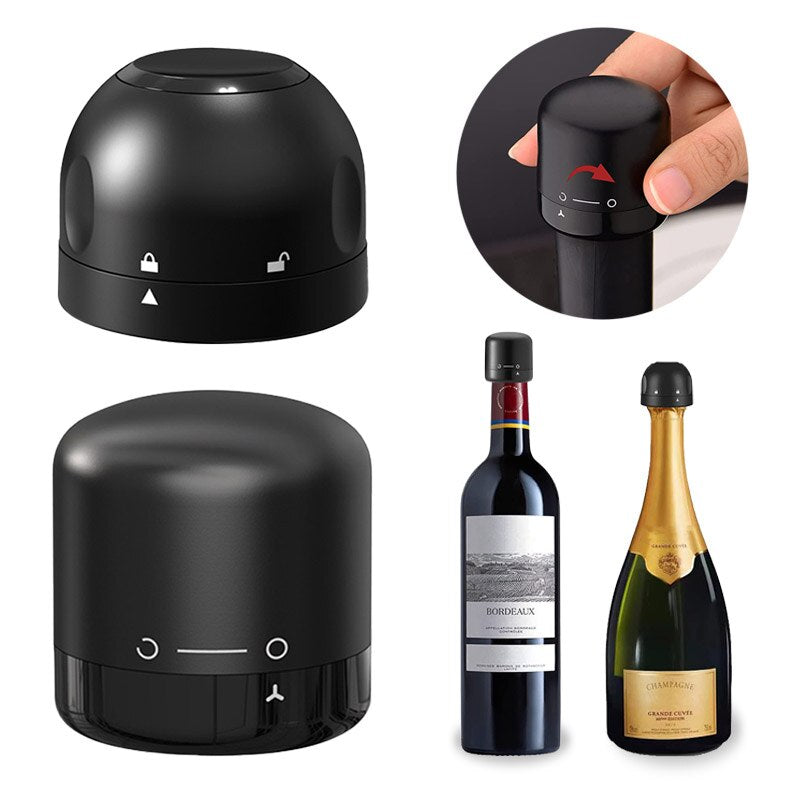 Rolhas de Vinho Tinto Reutilizáveis a Vácuo para Garrafas de Vinho ou Champanhe 234824917