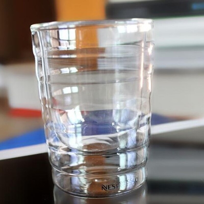 Copo de Vidro de Parede Dupla Nespresso Feito à Mão Transparente Caneca de Café 85-350 ML 240345556
