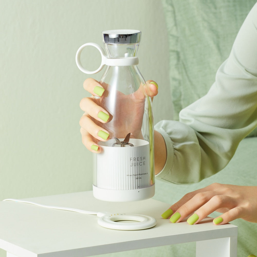 Liquidificador Espremedor Elétrico Portátil Usb Mini Misturadores de Frutas Espremedores Extratores de Frutas Batido Alimentício Máquina Multifuncional Máquina de Fazer Sucos 252276991