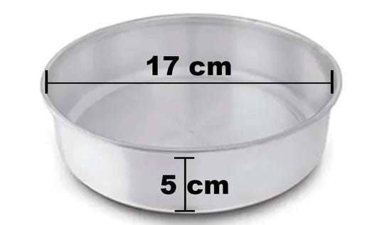 Máquina de cozimento de alumínio em forma redonda com fundo removível de 5 CM br2946373201rmoae
